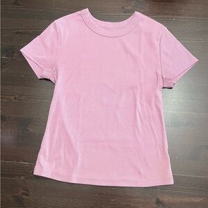 Old Navy Light Pink Short Sleeve Tee